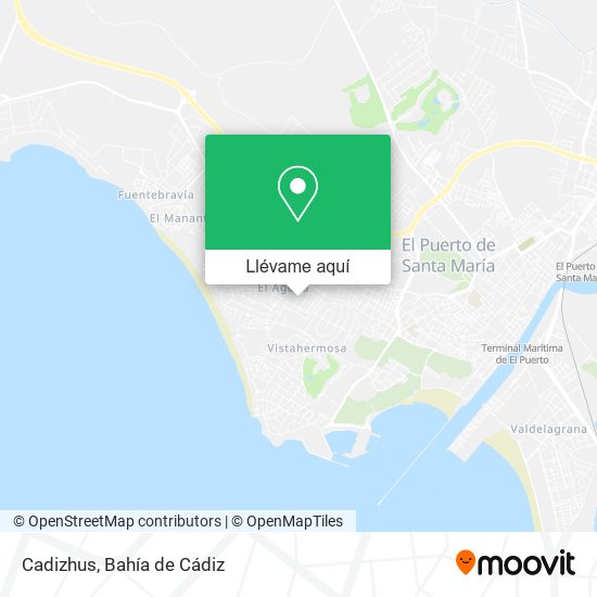 Mapa Cadizhus