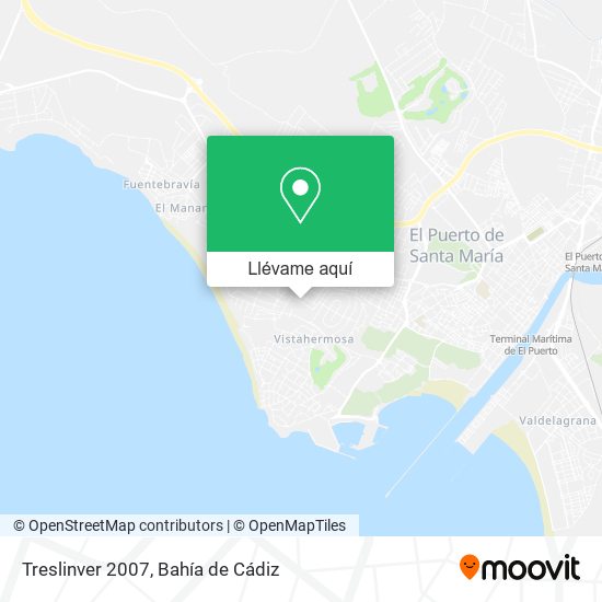 Mapa Treslinver 2007