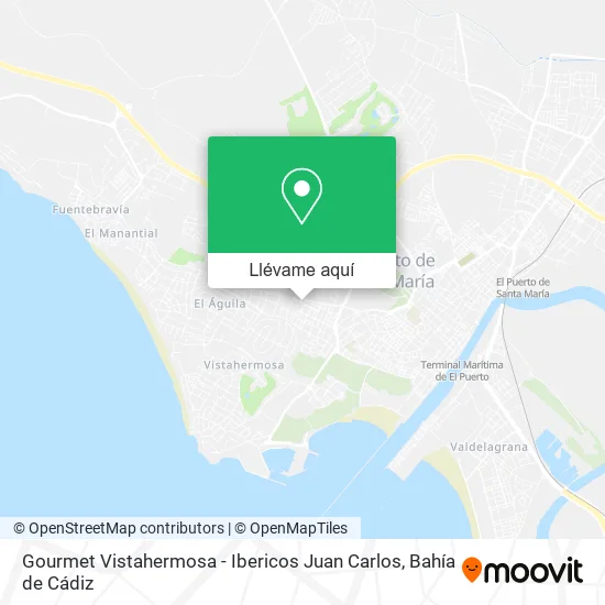 Mapa Gourmet Vistahermosa - Ibericos Juan Carlos