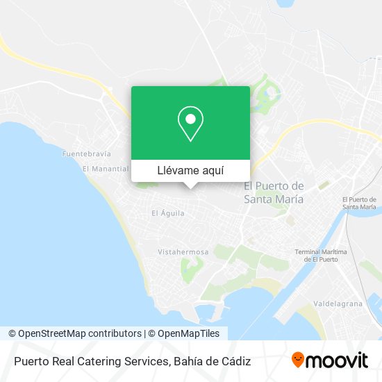 Mapa Puerto Real Catering Services