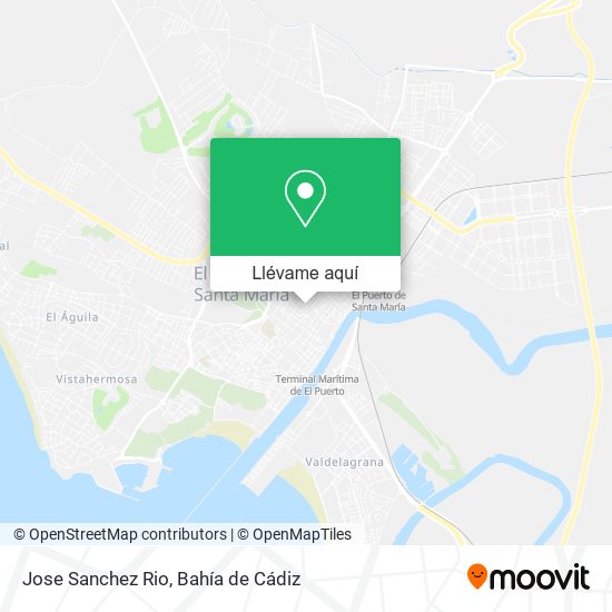 Mapa Jose Sanchez Rio
