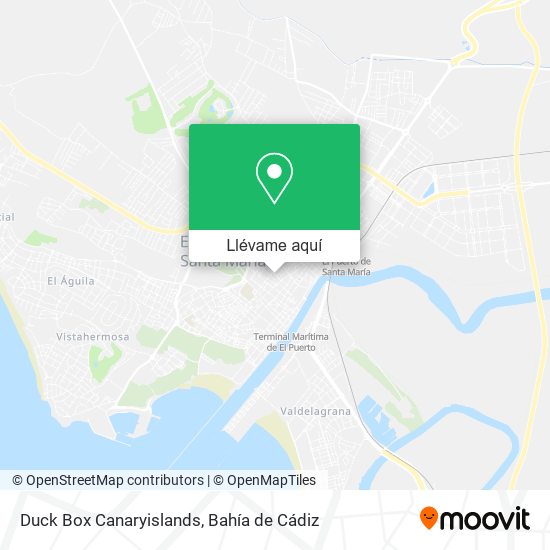 Mapa Duck Box Canaryislands