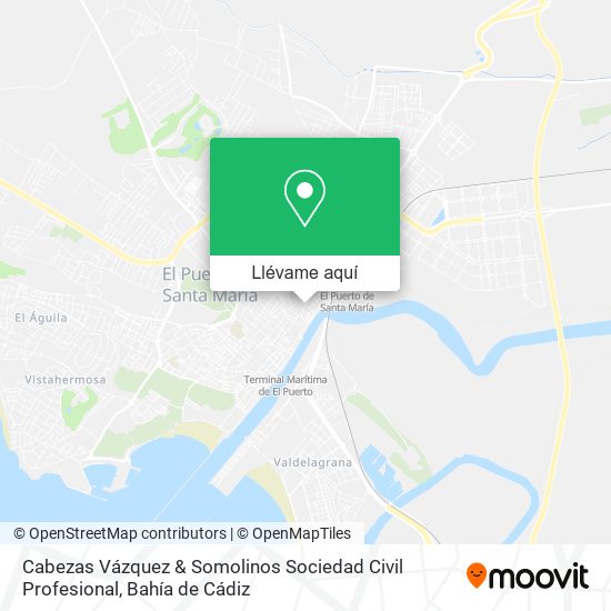 Mapa Cabezas Vázquez & Somolinos Sociedad Civil Profesional