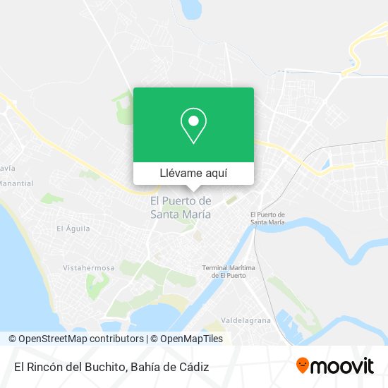 Mapa El Rincón del Buchito