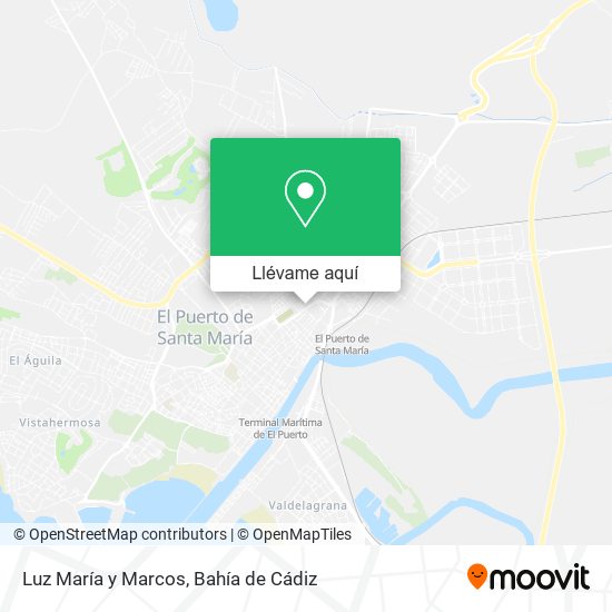 Mapa Luz María y Marcos