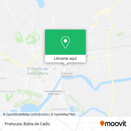 Mapa Prehouse
