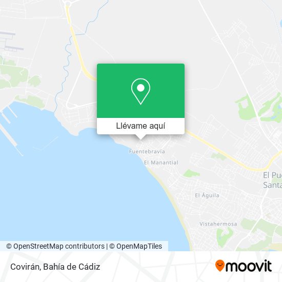 Mapa Covirán