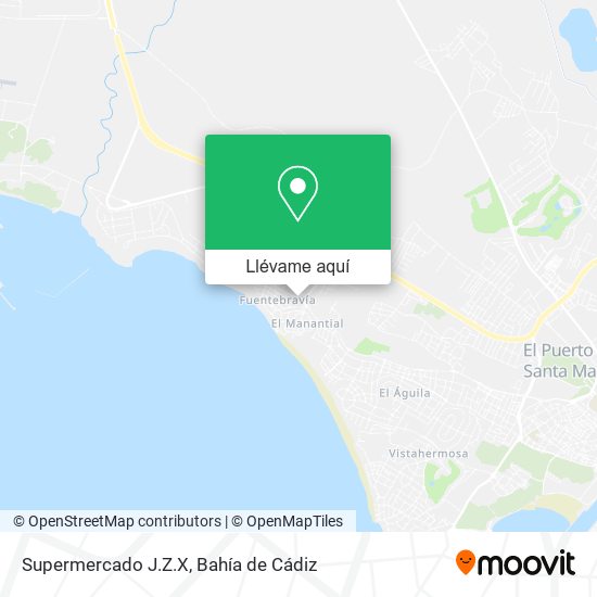 Mapa Supermercado J.Z.X