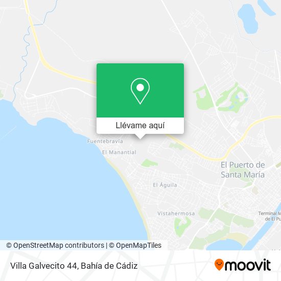Mapa Villa Galvecito 44