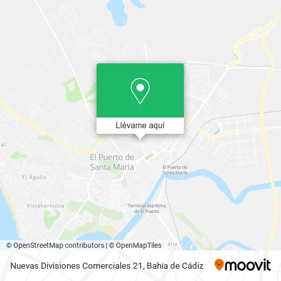 Mapa Nuevas Divisiones Comerciales 21