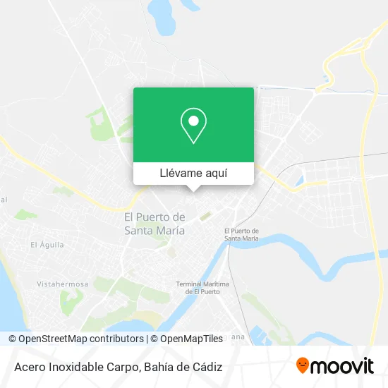 Mapa Acero Inoxidable Carpo