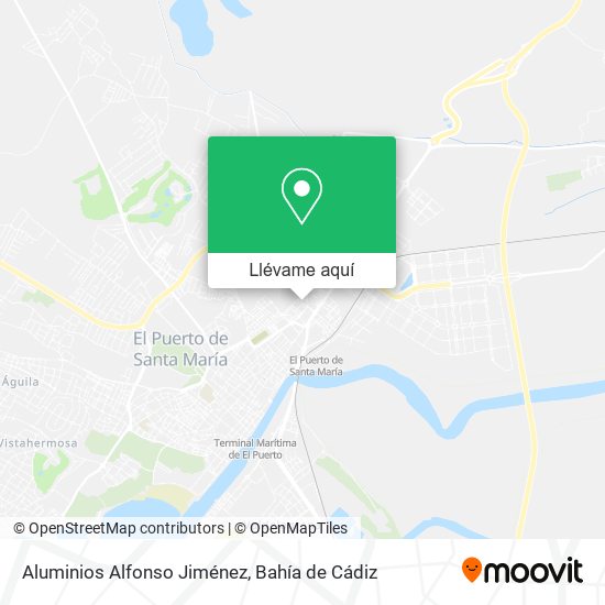 Mapa Aluminios Alfonso Jiménez