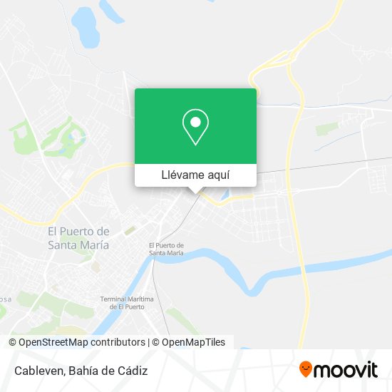Mapa Cableven