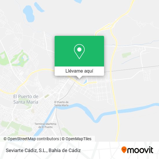 Mapa Seviarte Cádiz, S.L.