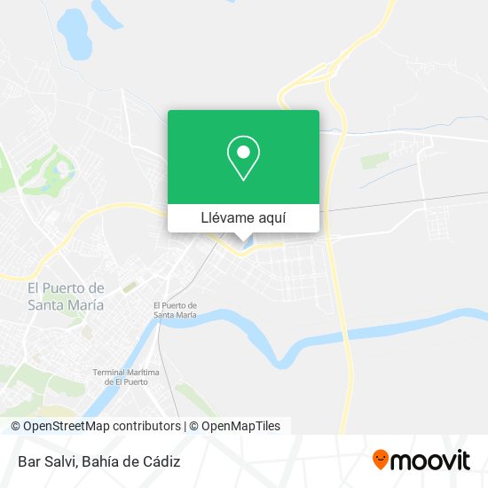 Mapa Bar Salvi