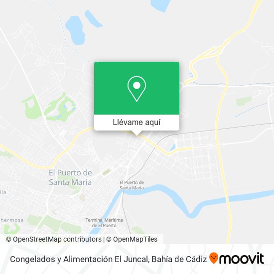 Mapa Congelados y Alimentación El Juncal