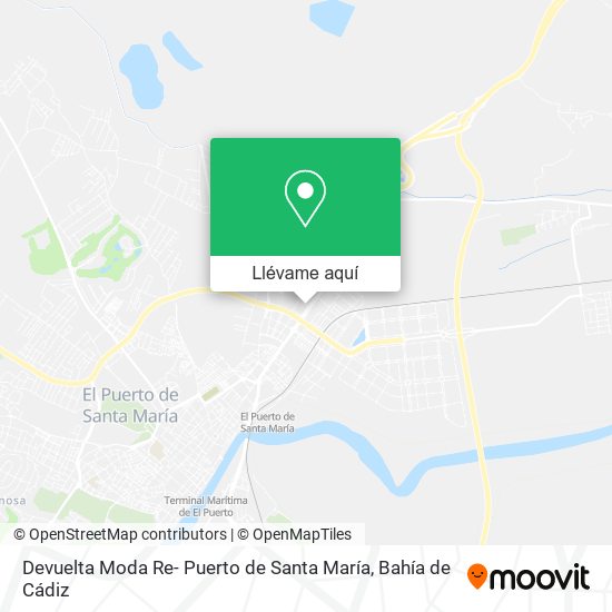Mapa Devuelta Moda Re- Puerto de Santa María