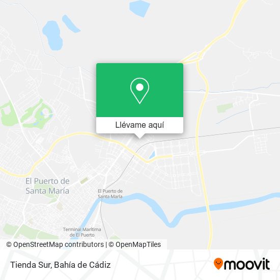 Mapa Tienda Sur