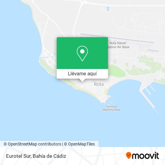 Mapa Eurotel Sur