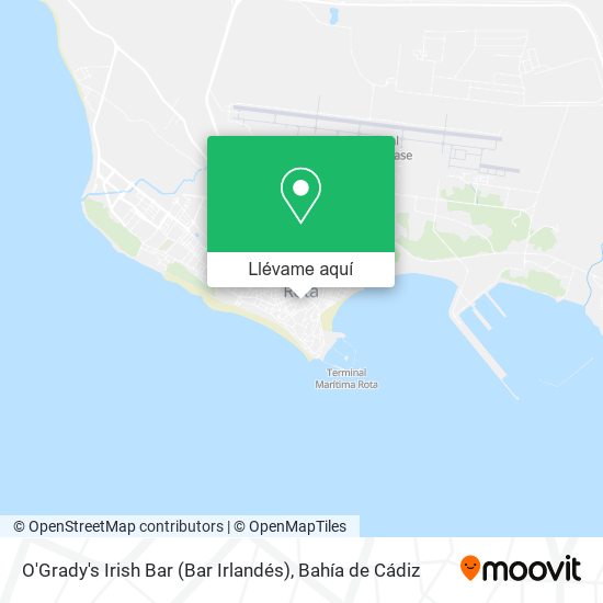 Mapa O'Grady's Irish Bar (Bar Irlandés)