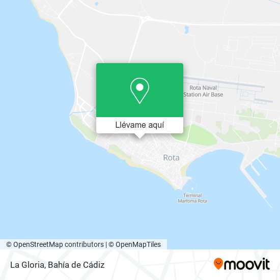 Mapa La Gloria