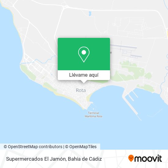 Mapa Supermercados El Jamón