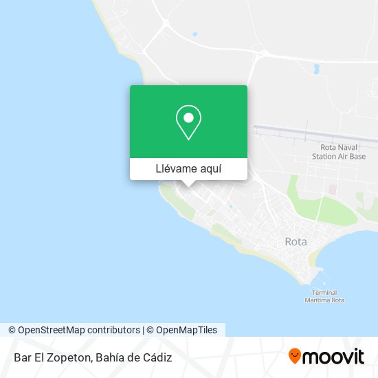 Mapa Bar El Zopeton