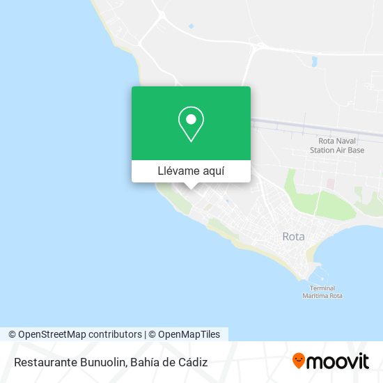 Mapa Restaurante Bunuolin