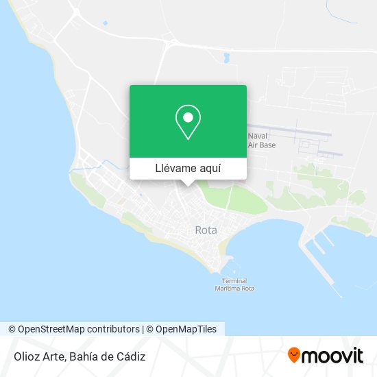 Mapa Olioz Arte