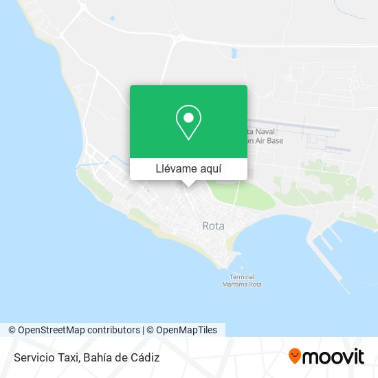 Mapa Servicio Taxi