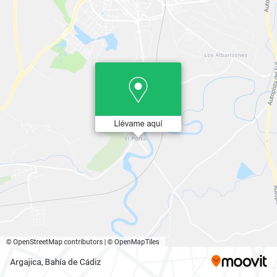 Mapa Argajica
