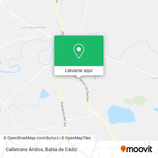 Mapa Calletrans Áridos
