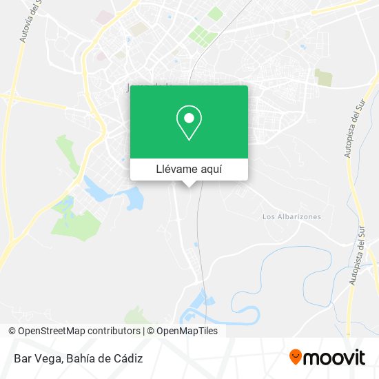 Mapa Bar Vega