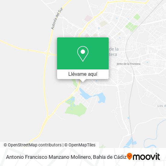 Mapa Antonio Francisco Manzano Molinero