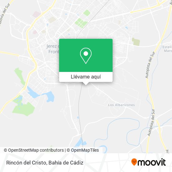 Mapa Rincón del Cristo