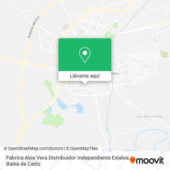 Mapa Fábrica Aloe Vera Distribuidor Independiente Exialoe