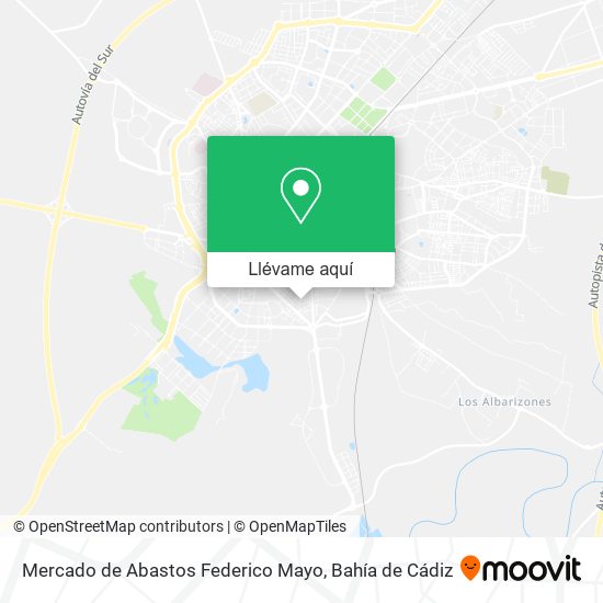 Mapa Mercado de Abastos Federico Mayo