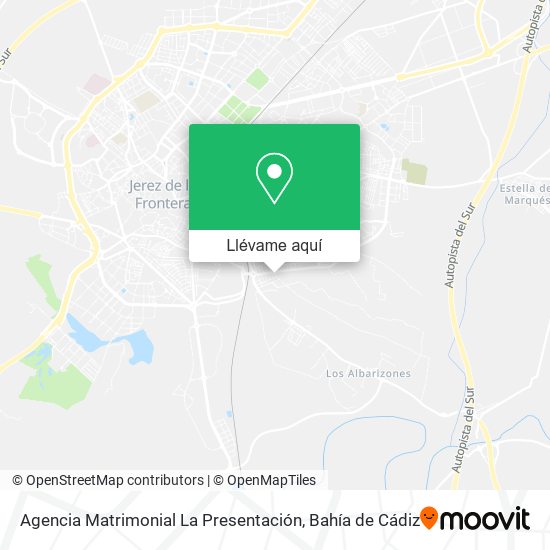 Mapa Agencia Matrimonial La Presentación