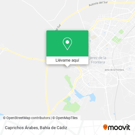 Mapa Caprichos Árabes
