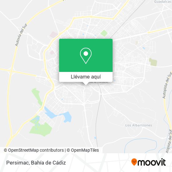 Mapa Persimac