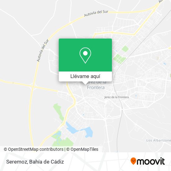 Mapa Seremoz