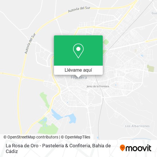 Mapa La Rosa de Oro - Pastelería & Confiteria