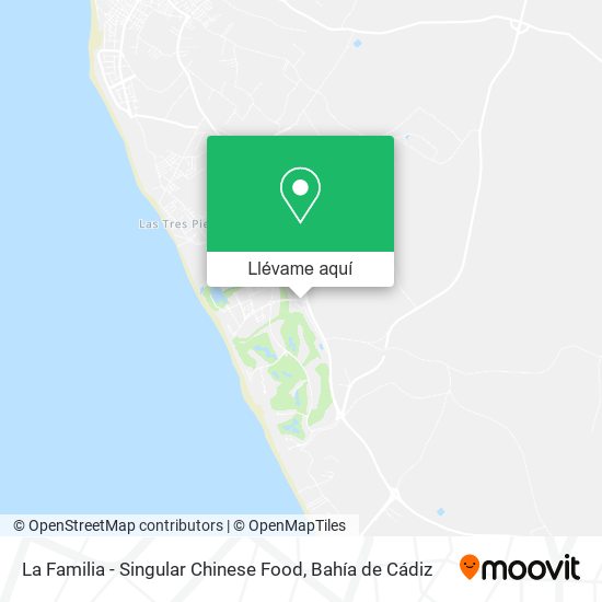 Mapa La Familia - Singular Chinese Food