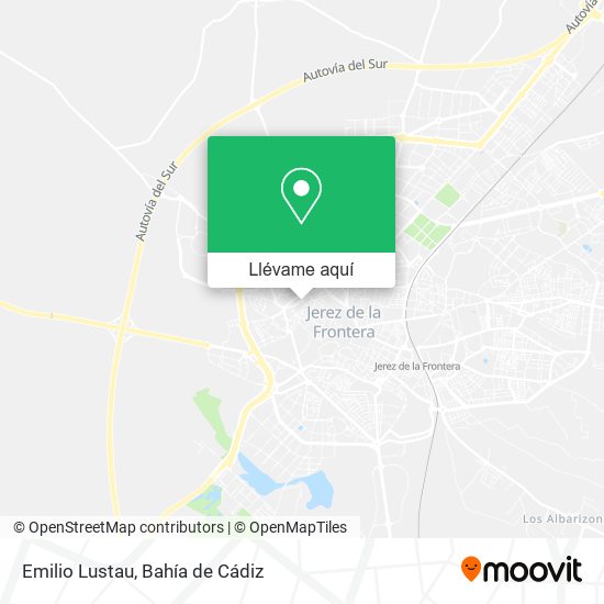 Mapa Emilio Lustau