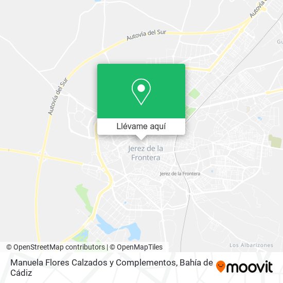 Mapa Manuela Flores Calzados y Complementos