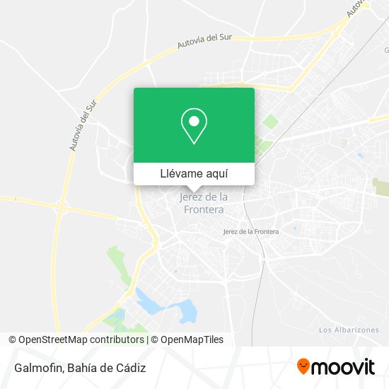 Mapa Galmofin