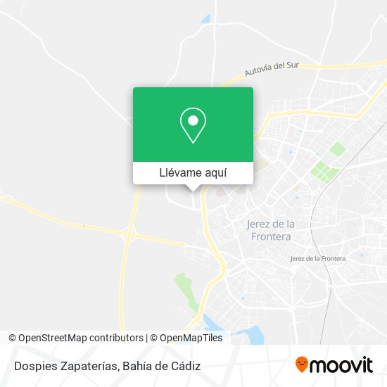 Mapa Dospies Zapaterías