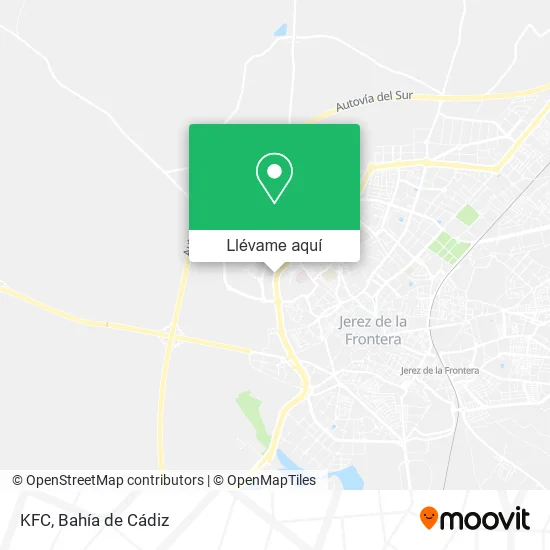 Mapa KFC