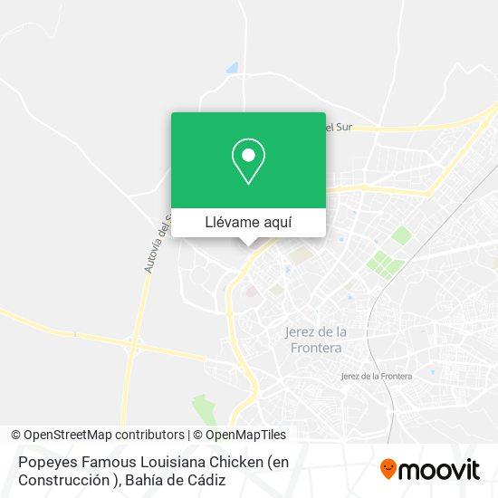 Mapa Popeyes Famous Louisiana Chicken (en Construcción )