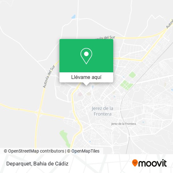 Mapa Deparquet